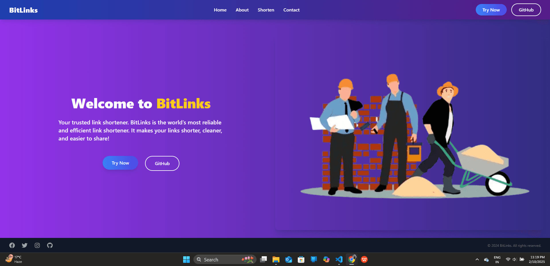 URL Shortener Screenshot 1